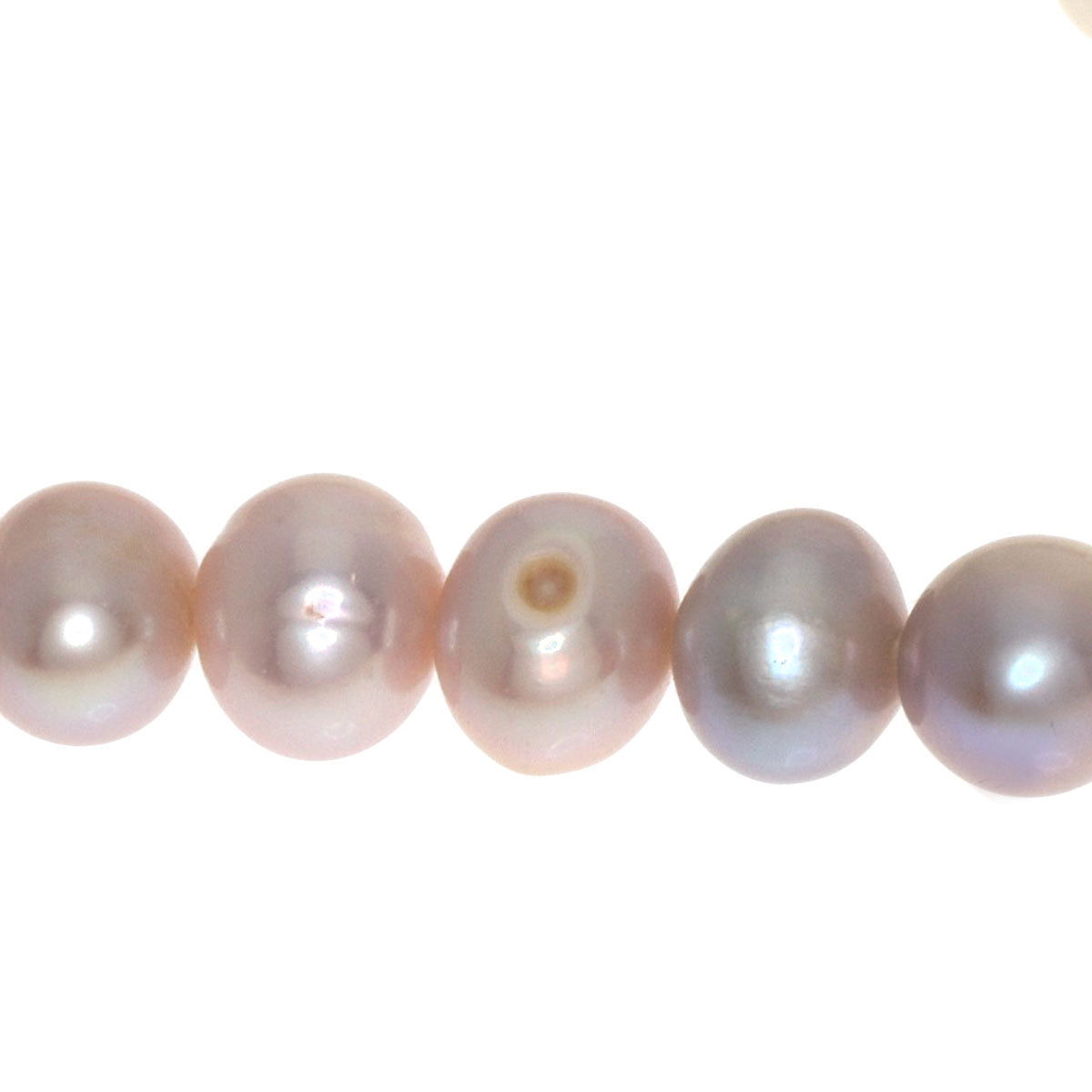 Freshwater Pearl 3 rows Necklace Metal 61.6g　Ladies