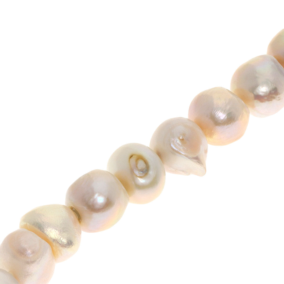 Baroque pearl Pearl Necklace Silver 104.9g　Ladies