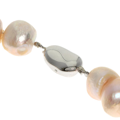Baroque pearl Pearl Necklace Silver 104.9g　Ladies