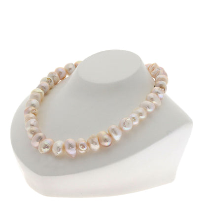 Baroque pearl Pearl Necklace Silver 104.9g　Ladies
