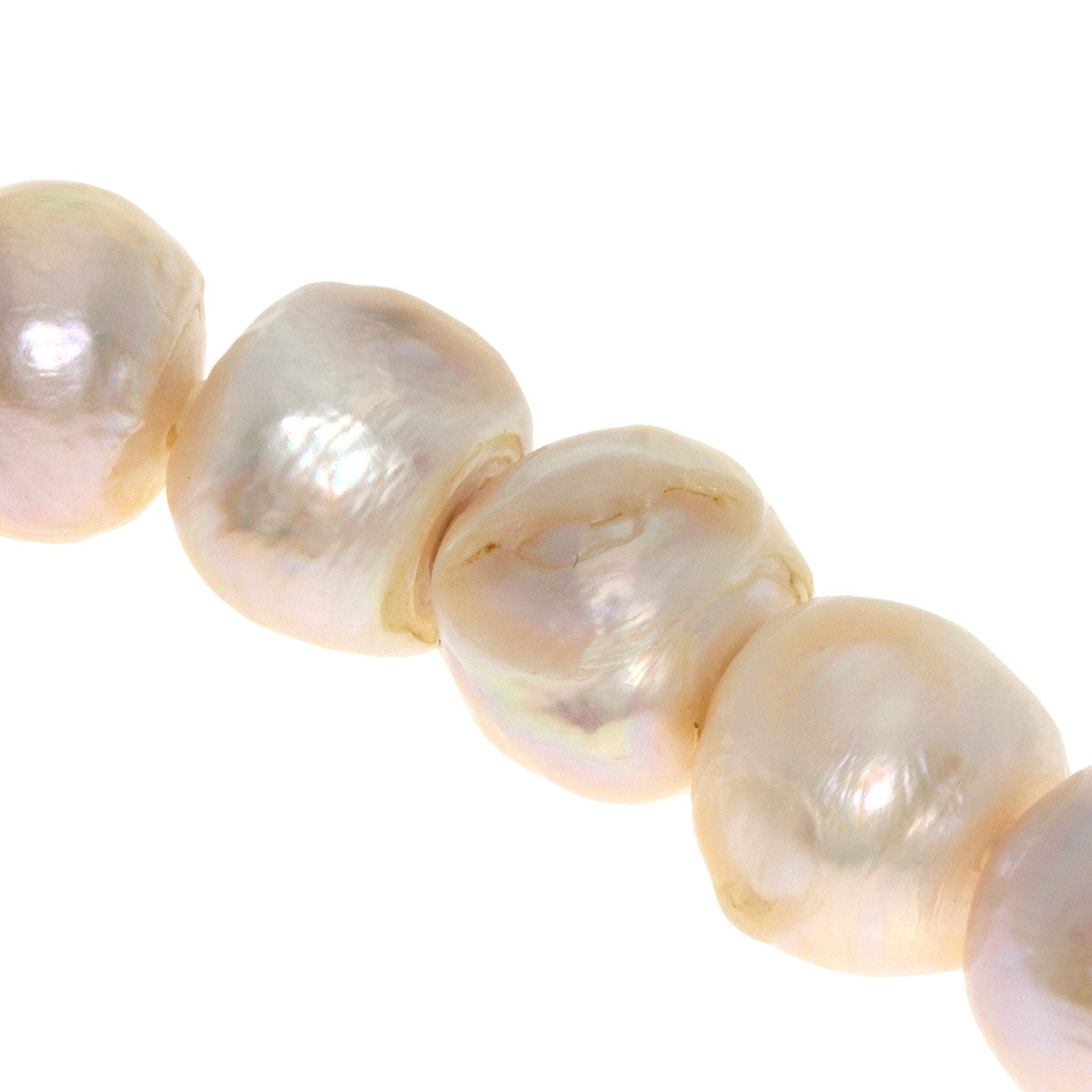 Baroque pearl Pearl Necklace Silver 104.9g　Ladies