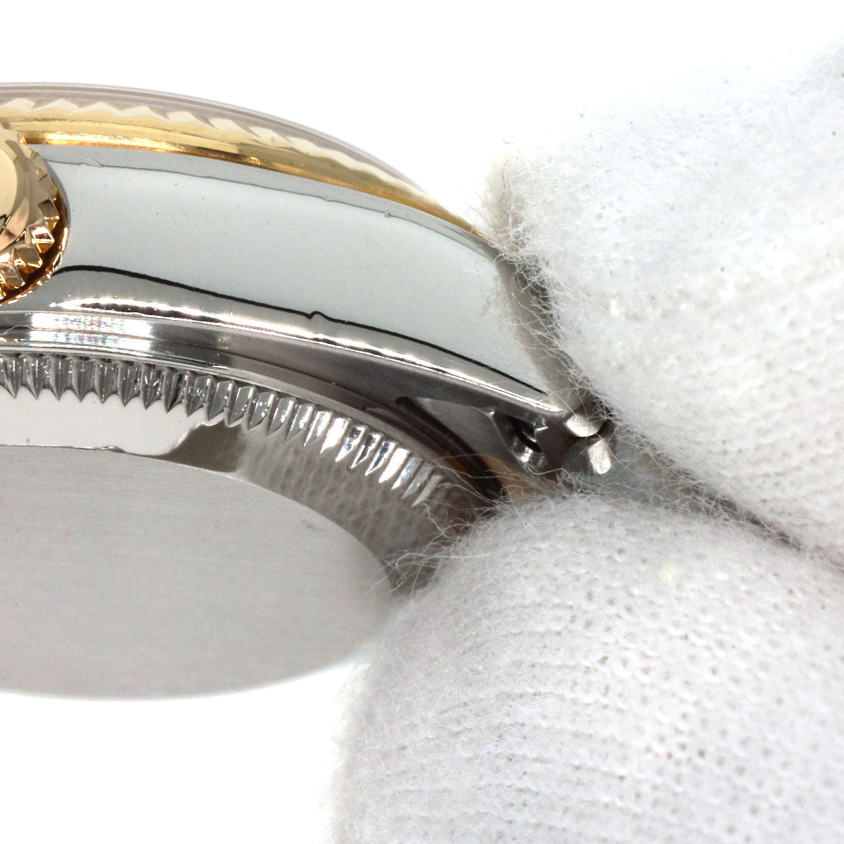 ROLEX DATEJUST 10P Diamond Watches 179173NG Stainless Steel/SSxK18YG Ladies