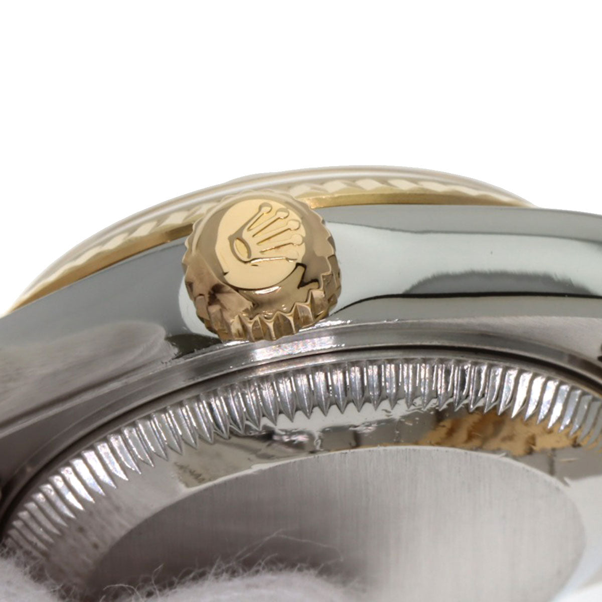 ROLEX Datejust Yellow Shell 2P Diamond Watches 79173N2BR Stainless Steel/SSxK18YG Ladies
