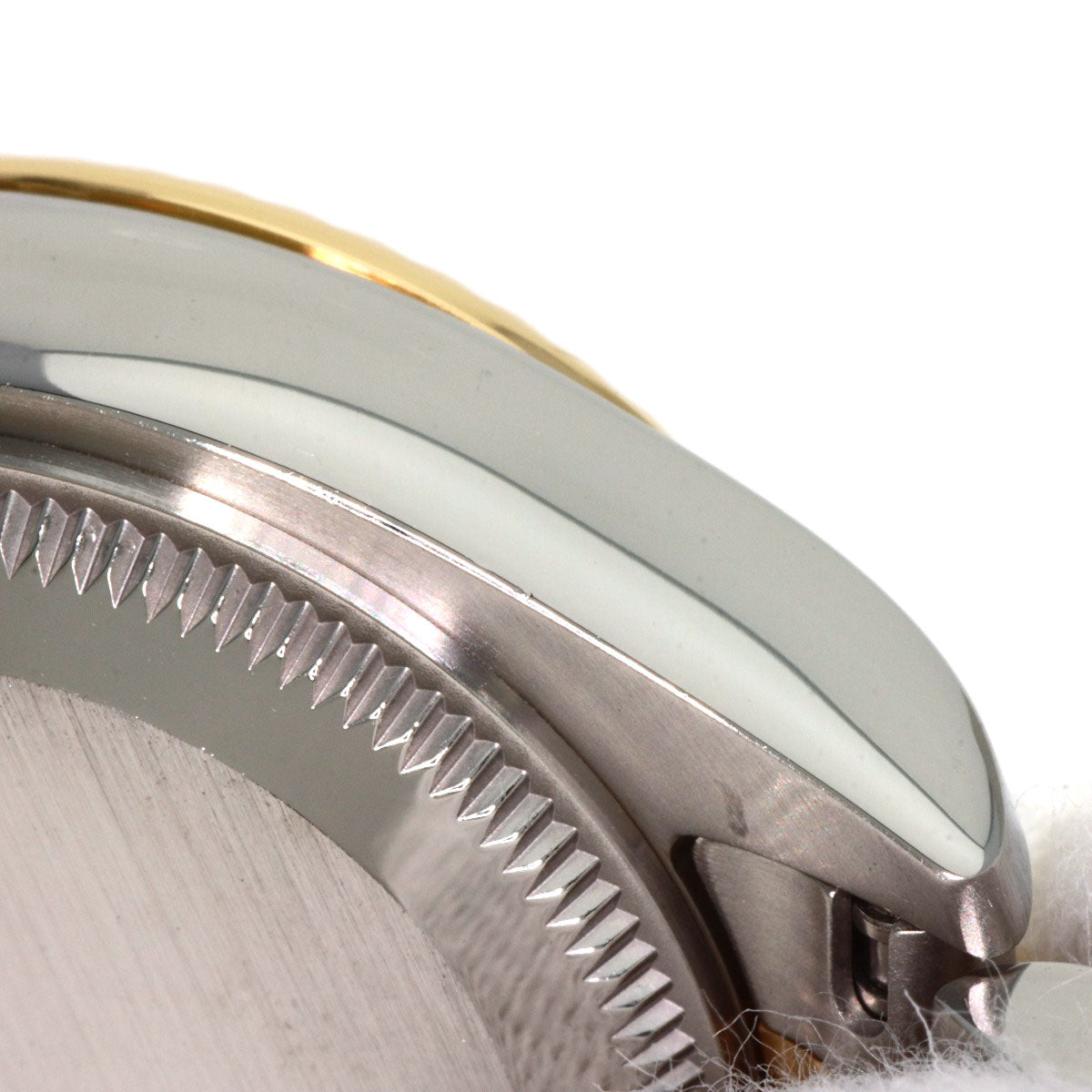 ROLEX Datejust 10P Diamond Meteorite Watches 179173G Stainless Steel/SSxK18YG Ladies