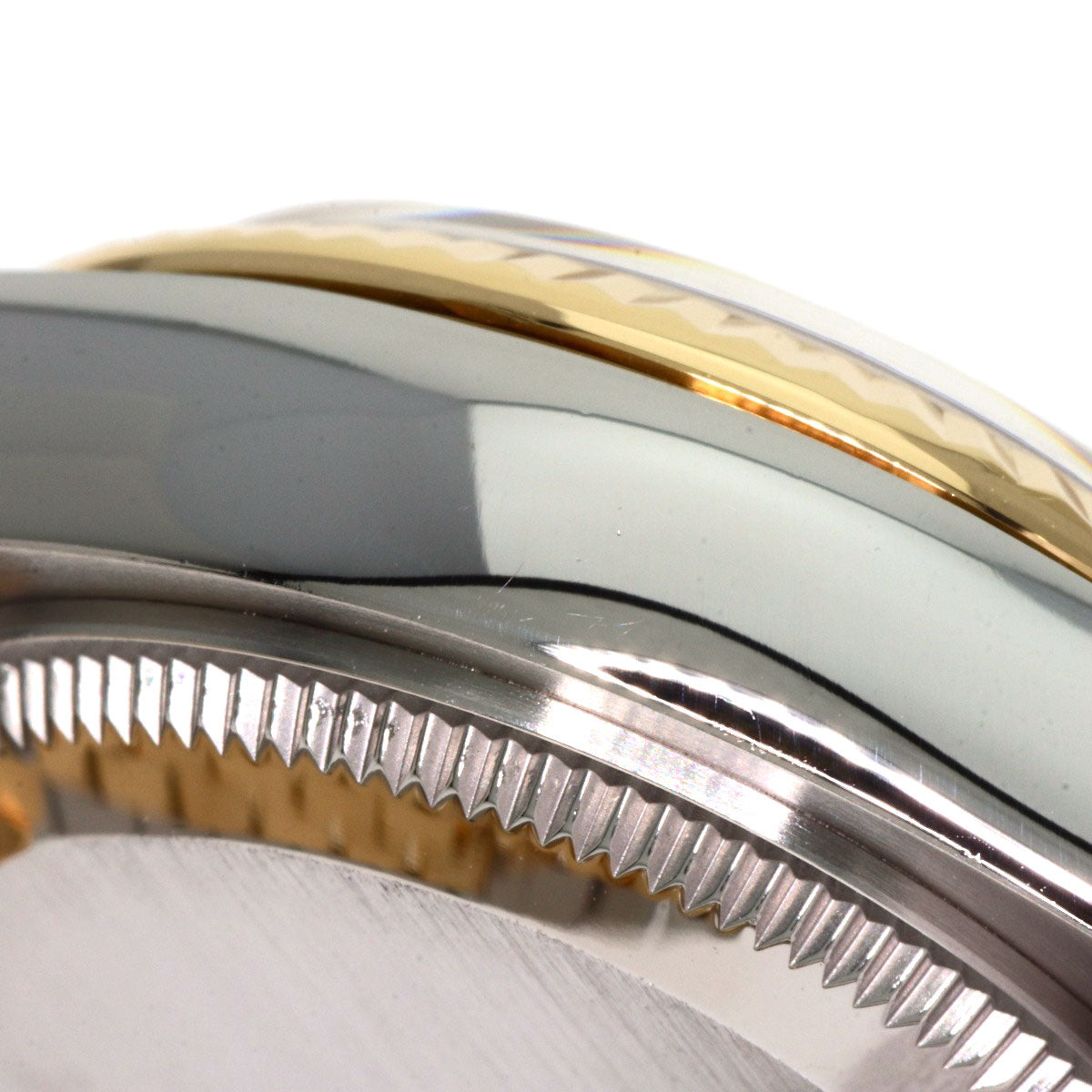 ROLEX Datejust 10P Diamond Meteorite Watches 179173G Stainless Steel/SSxK18YG Ladies