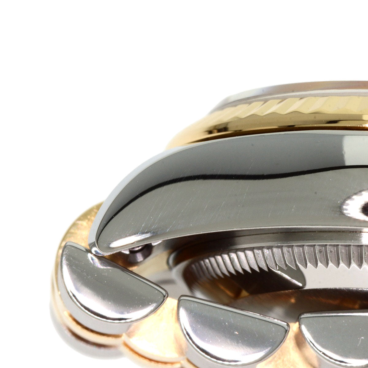 ROLEX Datejust 10P Diamond Meteorite Watches 179173G Stainless Steel/SSxK18YG Ladies