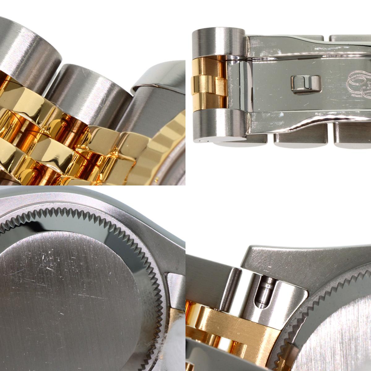 ROLEX Datejust 10P Diamond Meteorite Watches 179173G Stainless Steel/SSxK18YG Ladies