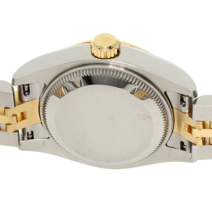 ROLEX Datejust 10P Diamond Meteorite Watches 179173G Stainless Steel/SSxK18YG Ladies