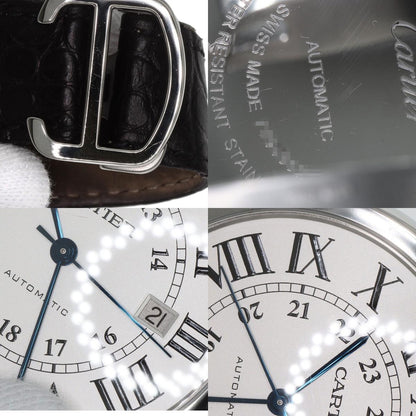 CARTIER Ronde Solo de Cartier XL Watches W6701010 Stainless Steel/Leather mens