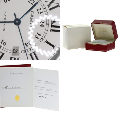 CARTIER Ronde Solo de Cartier XL Watches W6701010 Stainless Steel/Leather mens