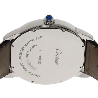 CARTIER Ronde Solo de Cartier XL Watches W6701010 Stainless Steel/Leather mens