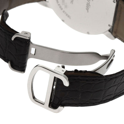 CARTIER Ronde Solo de Cartier XL Watches W6701010 Stainless Steel/Leather mens