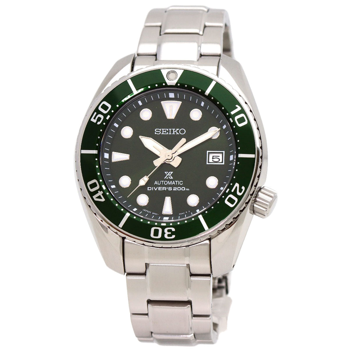 SEIKO Prospex Diver Green Watches SBDC081 Stainless Steel/Stainless Steel mens