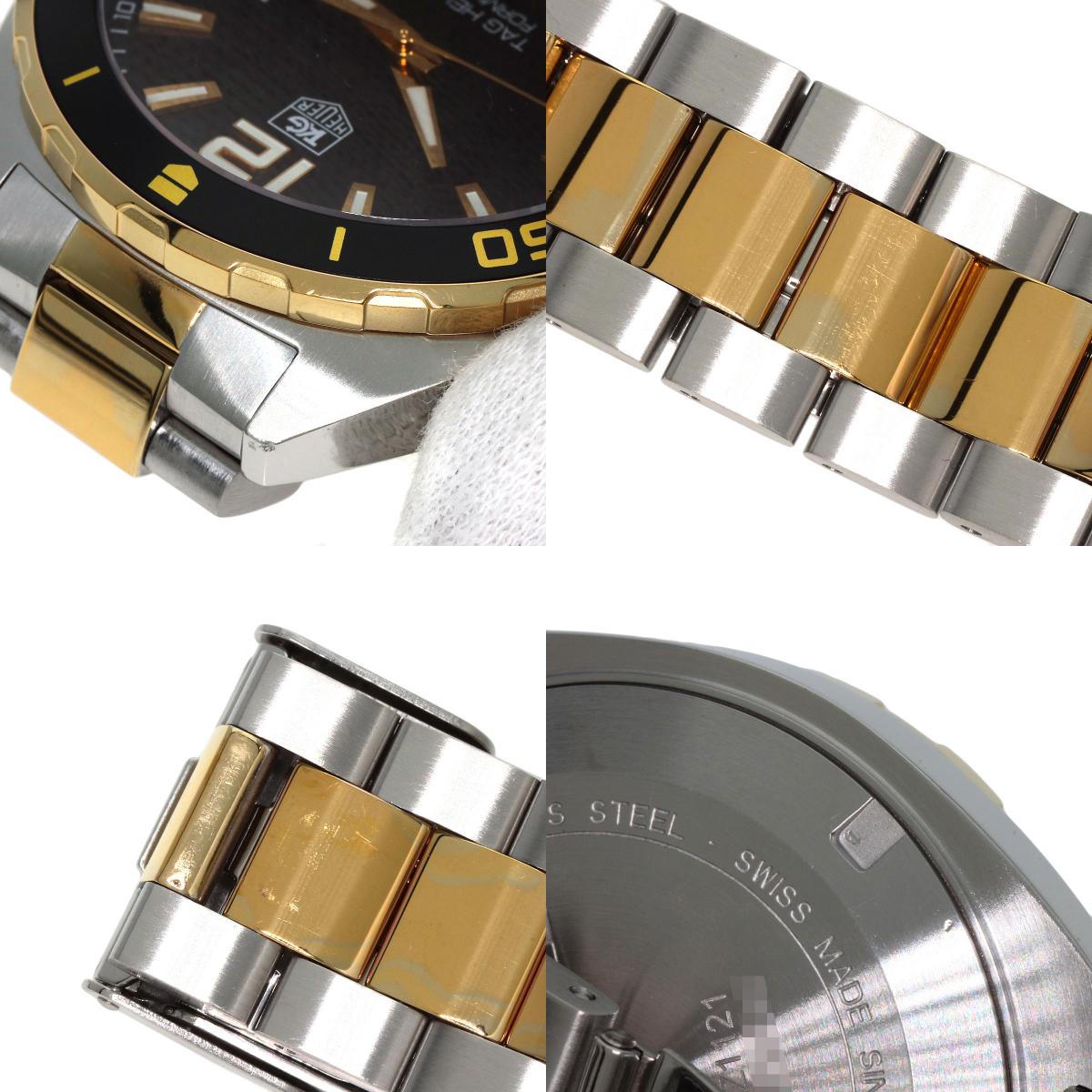 TAG HEUER TAG Heuer FORMULA1 Date Watches WAZ1121 Stainless Steel/SSxGP mens