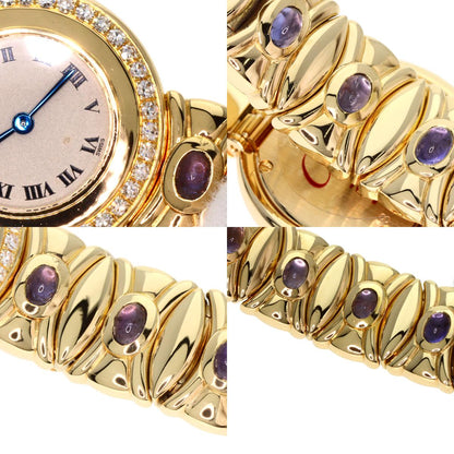 CARTIER Colisee Belle Epoque Sapphire Watches WE1008EP K18 Yellow Gold/18K Yellow Gold Ladies