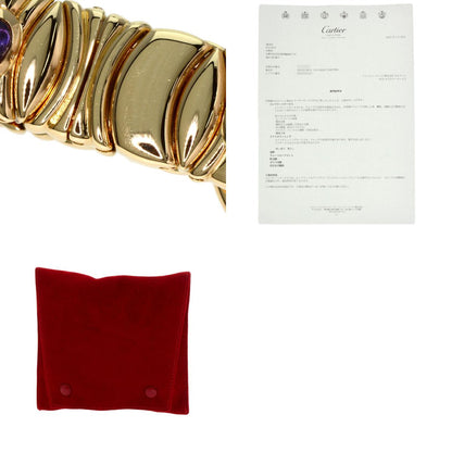 CARTIER Colisee Belle Epoque Sapphire Watches WE1008EP K18 Yellow Gold/18K Yellow Gold Ladies