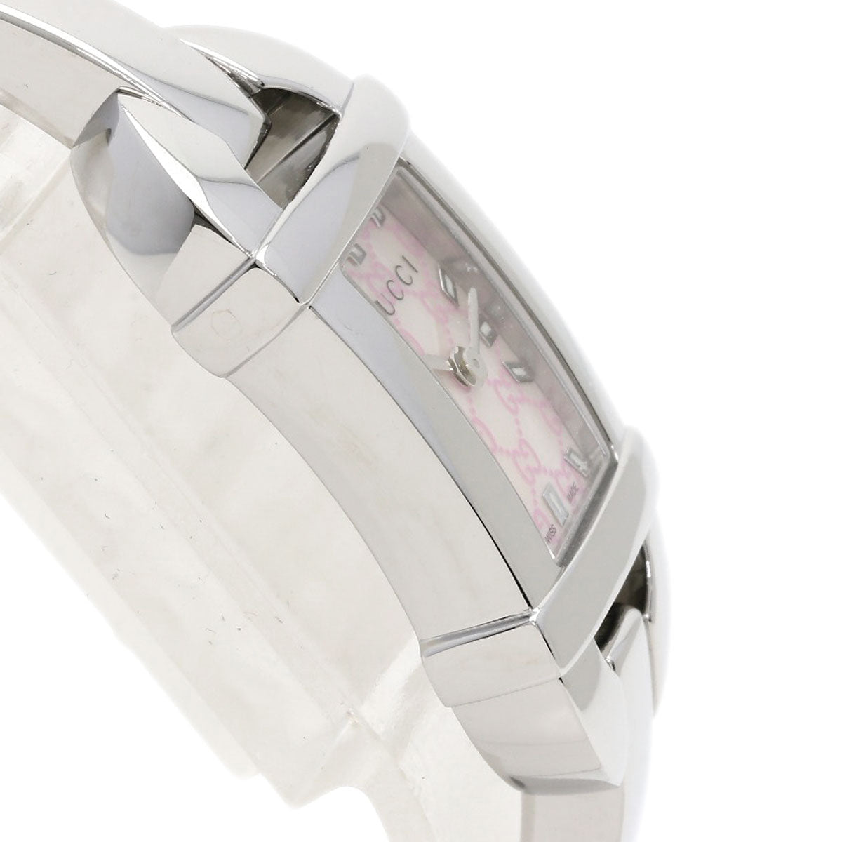 GUCCI Square face Watches 6800L Stainless Steel/Stainless Steel Ladies