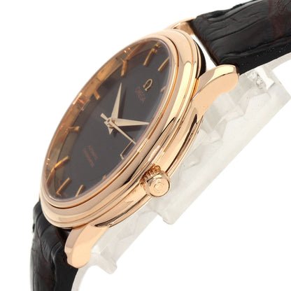 OMEGA De Ville Prestige Limited to 1120 pieces Watches 4601.54.11 K18 Pink Gold/Leather mens