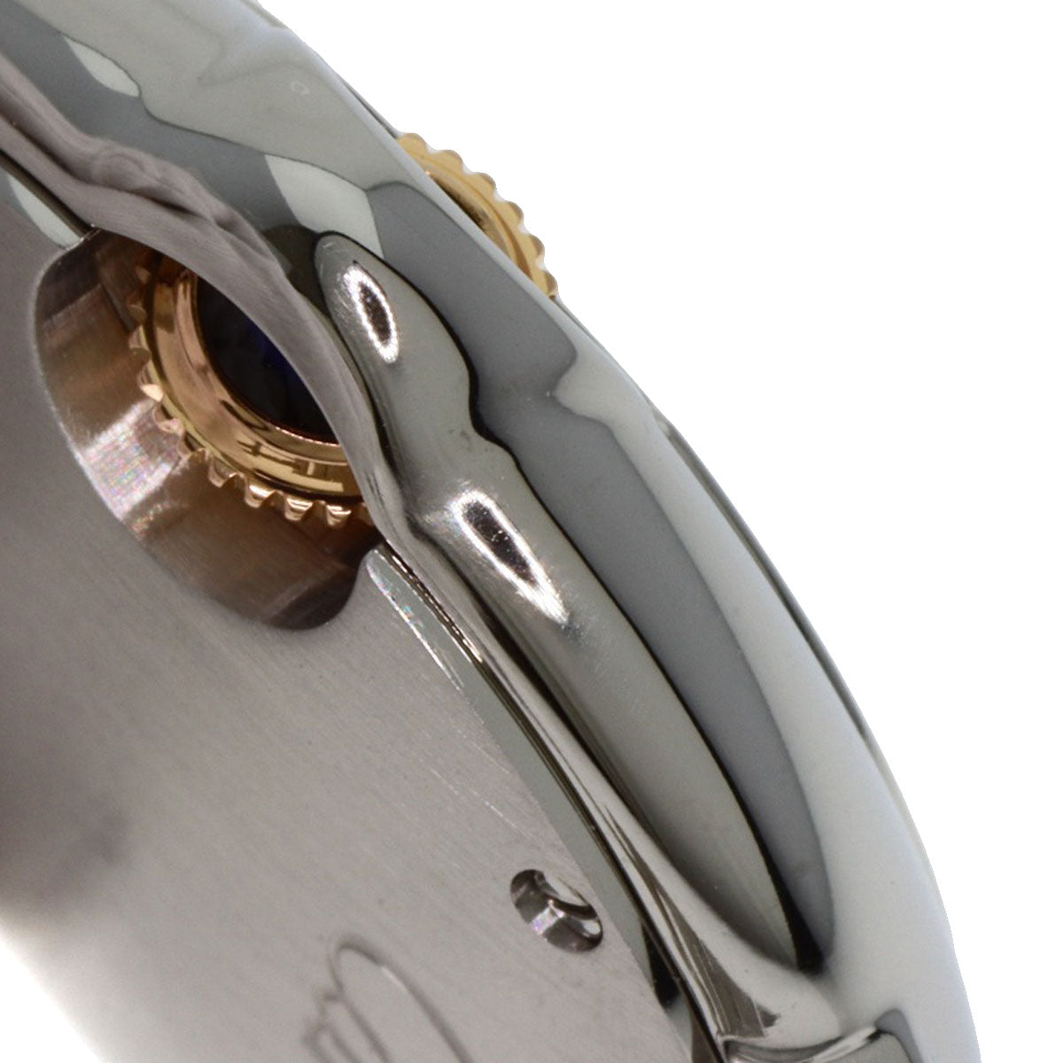 CARTIER Baron Blue 1.1" 11P Diamond Watches WE902030 Stainless Steel/SSxK18PG Ladies