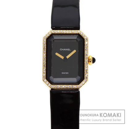 CHANEL Premiere Watches H0094 K18 Yellow Gold/Leather Ladies