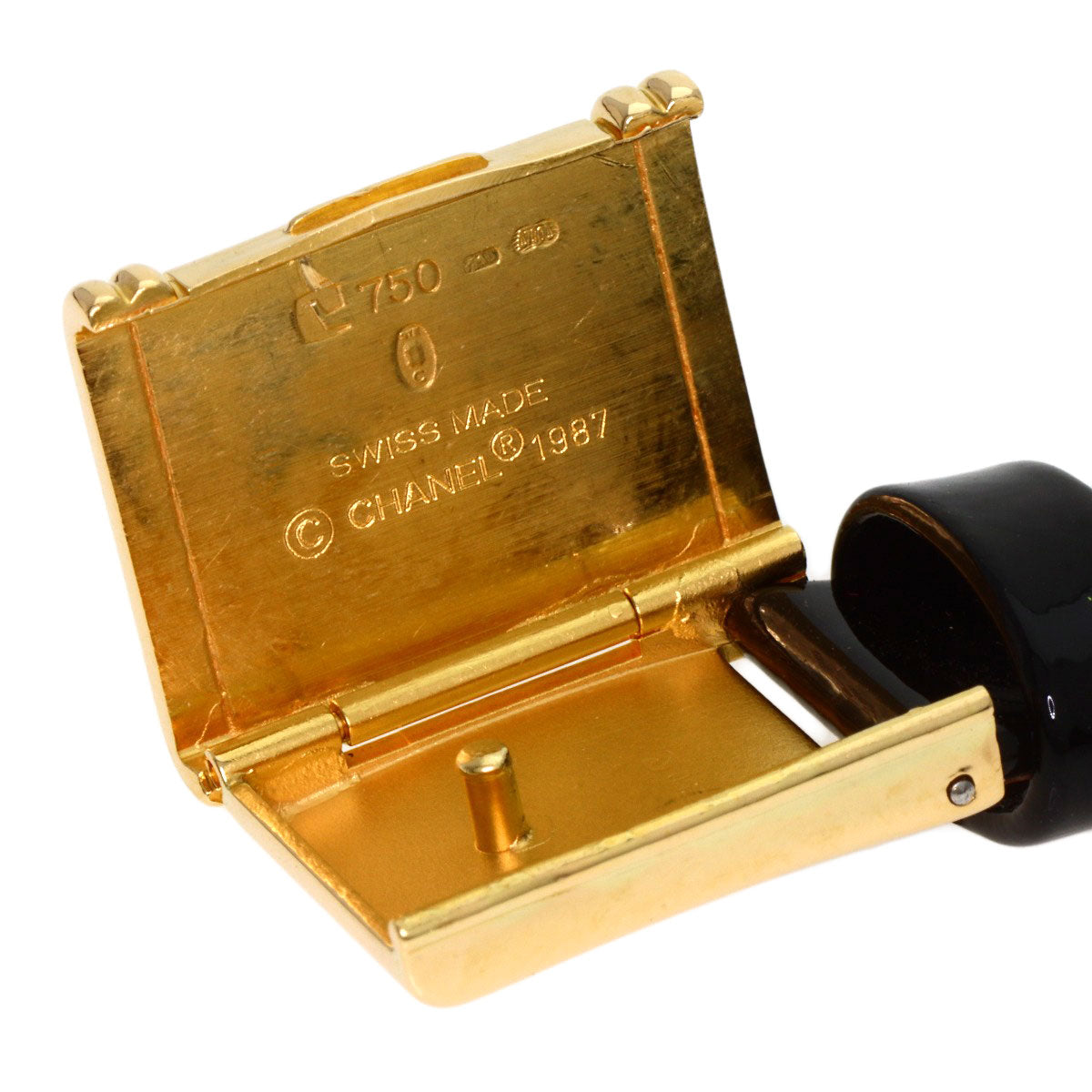 CHANEL Premiere Watches H0094 K18 Yellow Gold/Leather Ladies
