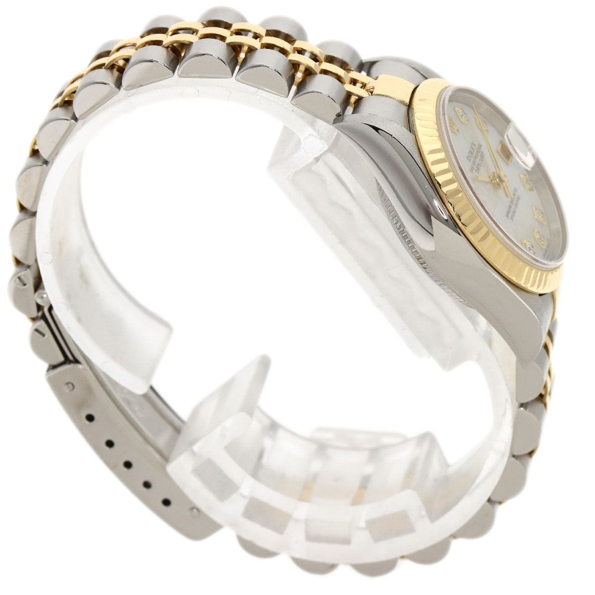 ROLEX DATEJUST 10P Diamond Watches 79173NG Stainless Steel/SSxK18YG Ladies