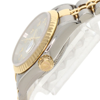 ROLEX DATEJUST 10P Diamond Watches 79173NG Stainless Steel/SSxK18YG Ladies