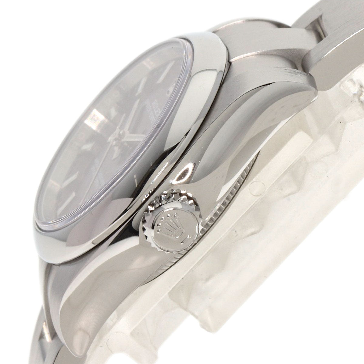 ROLEX Oyster Perpetual 26 Red Grape Watches 176200 Stainless Steel/Stainless Steel Ladies