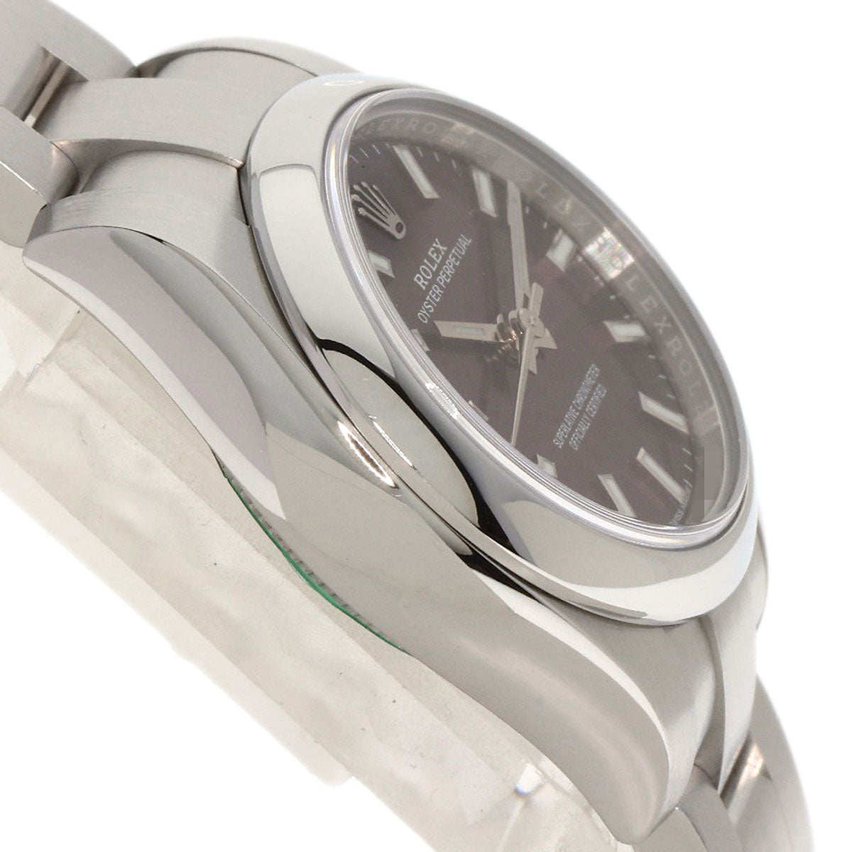 ROLEX Oyster Perpetual 26 Red Grape Watches 176200 Stainless Steel/Stainless Steel Ladies