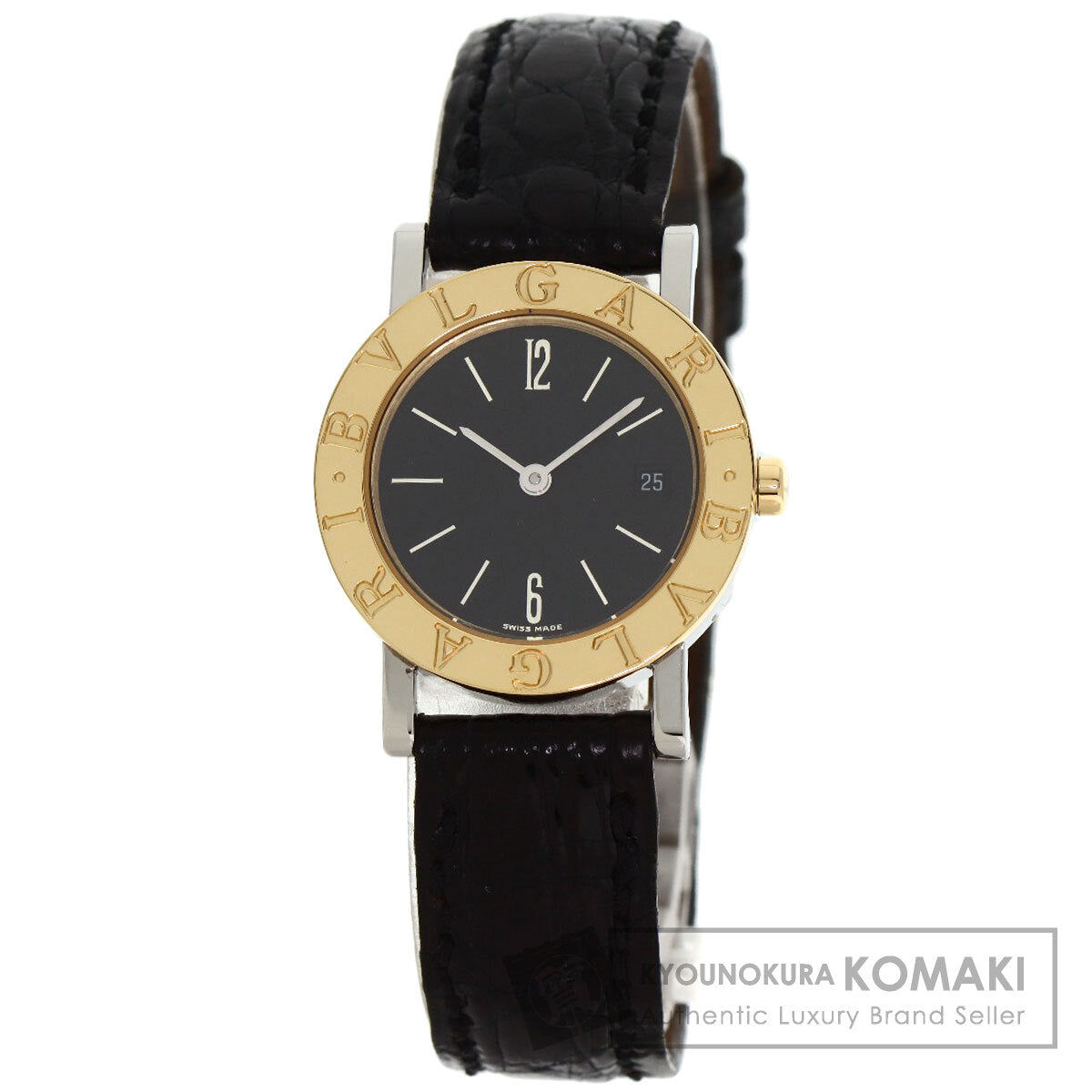 BVLGARI BVLGARI BVLGARI Watches BB26SGLD Stainless Steel/Leather Ladies