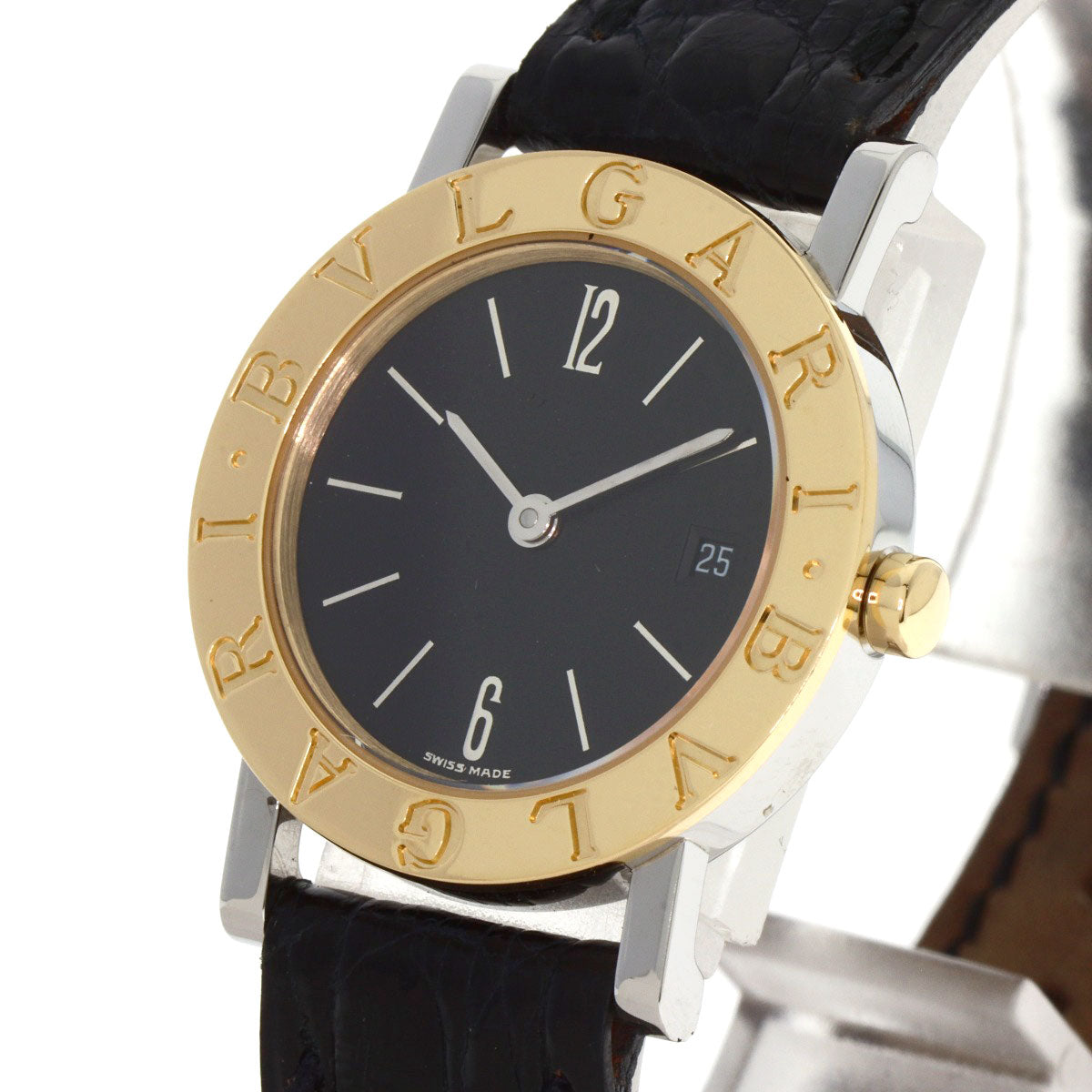 BVLGARI BVLGARI BVLGARI Watches BB26SGLD Stainless Steel/Leather Ladies