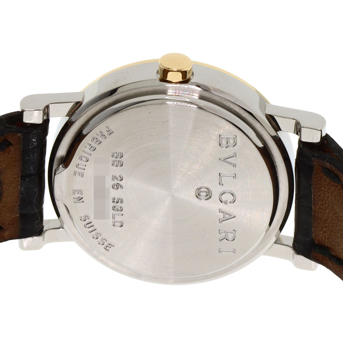 BVLGARI BVLGARI BVLGARI Watches BB26SGLD Stainless Steel/Leather Ladies