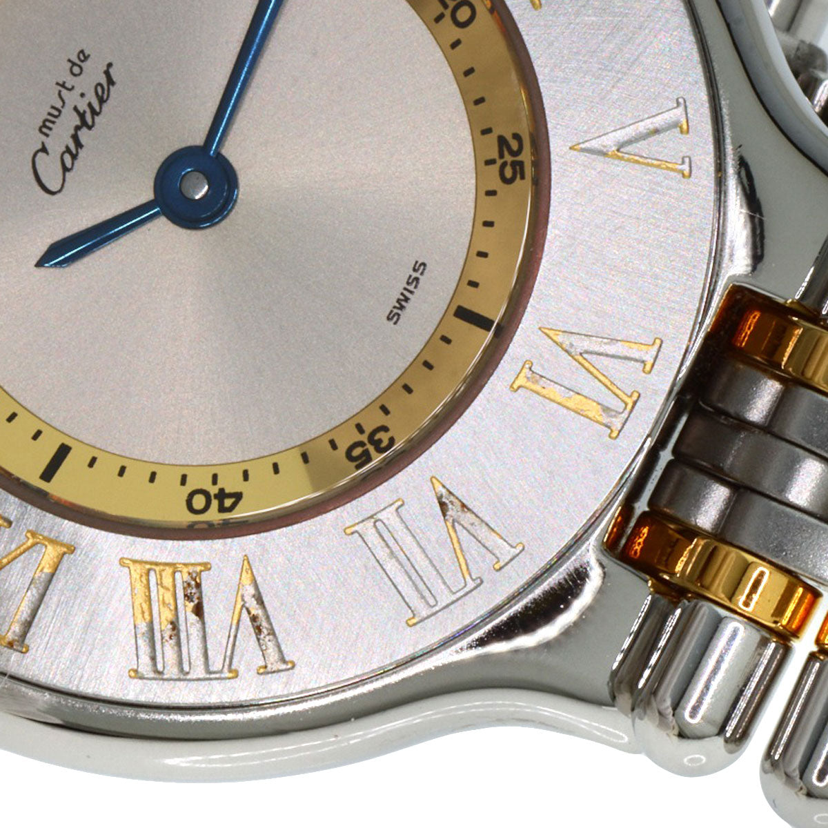 CARTIER Must21 Watches W10073F4 Stainless Steel/Two-Tone  Ladies