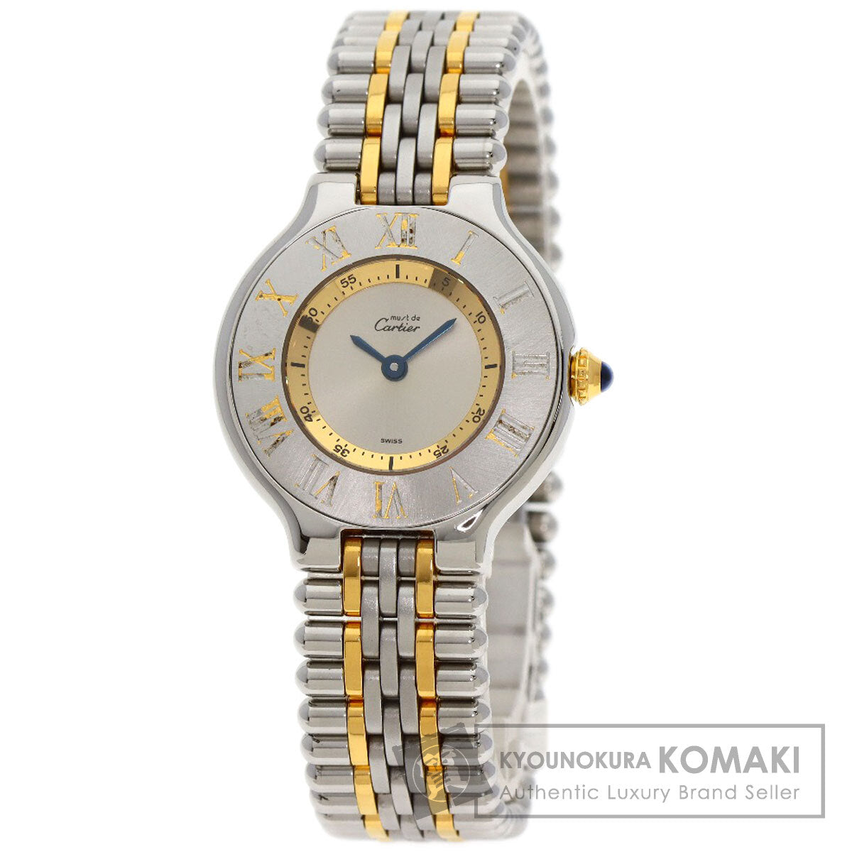 CARTIER Must21 Watches W10073F4 Stainless Steel/Two-Tone  Ladies