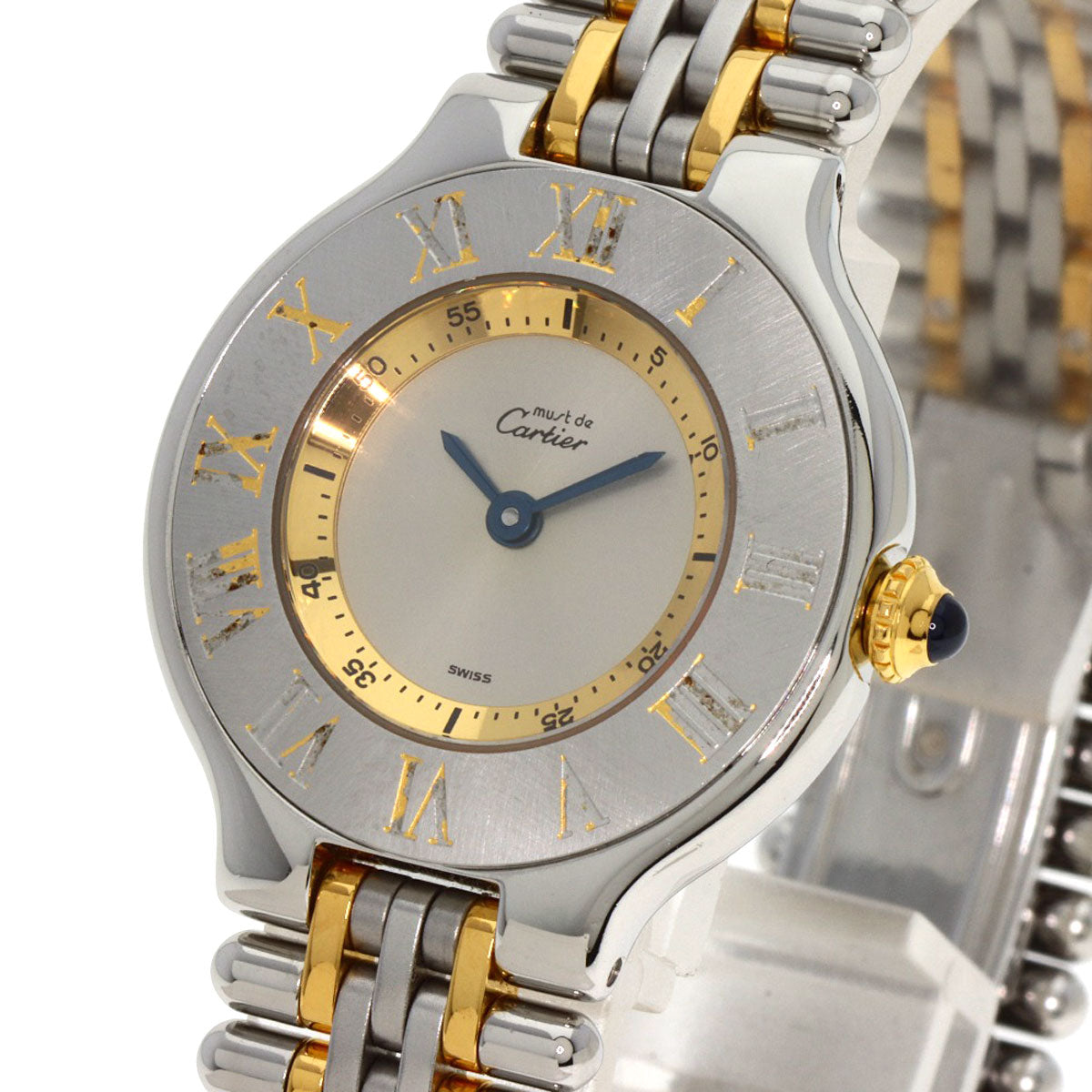 CARTIER Must21 Watches W10073F4 Stainless Steel/Two-Tone  Ladies