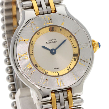 CARTIER Must21 Watches W10073F4 Stainless Steel/Two-Tone  Ladies