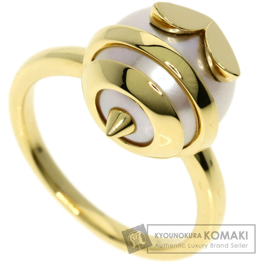 TASAKI   Ring Landscape Sculpture Pearl Pearl K18 Yellow Gold Ladies