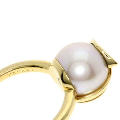 TASAKI   Ring Landscape Sculpture Pearl Pearl K18 Yellow Gold Ladies