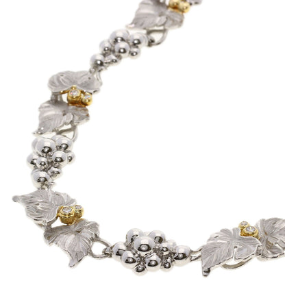 NOBUKO ISHIKAWA   Necklace Grape Diamond AsTime Platinum PT900 18K Yellow GoldLadies