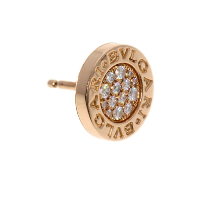 BVLGARI   earring BVLGARI BVLGARI Single Diamond Single Ear K18 Pink Gold Ladies