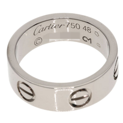 CARTIER   Ring love ring #48 K18 White Gold Ladies