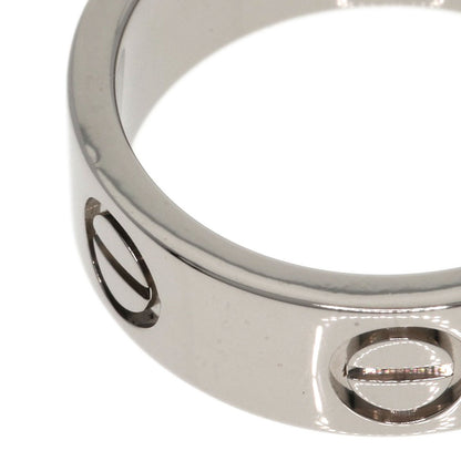 CARTIER   Ring love ring #48 K18 White Gold Ladies