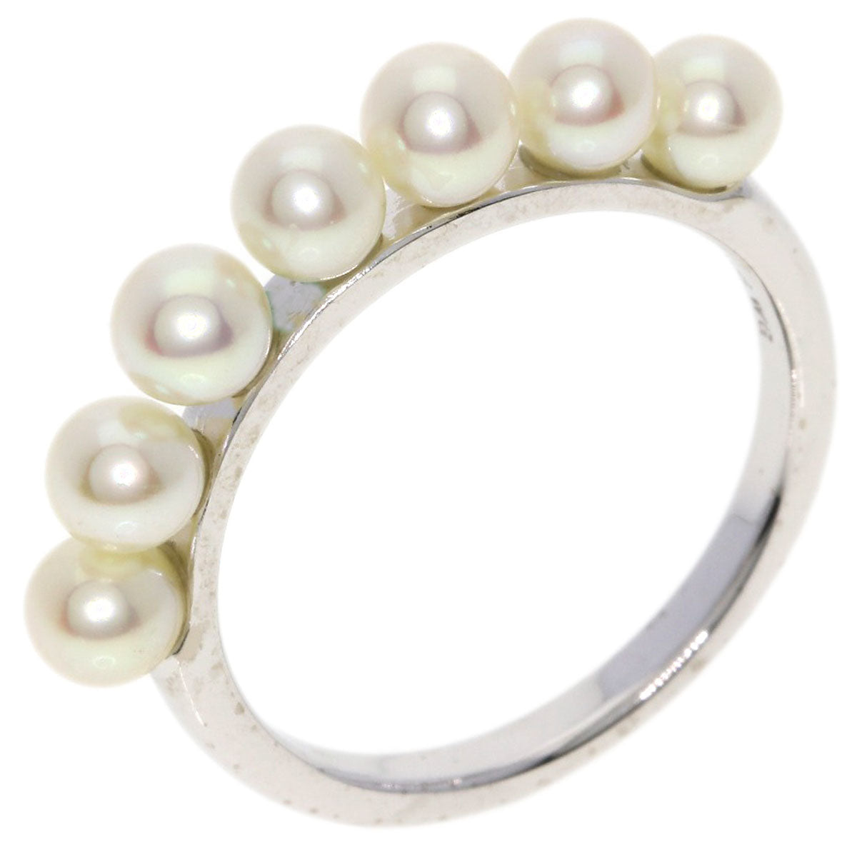 TASAKI   Ring Freshwater Pearl Pearl K18 White Gold Ladies