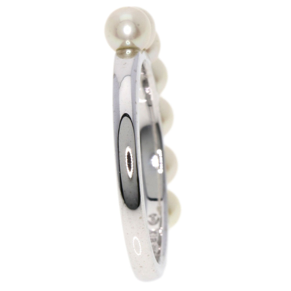 TASAKI   Ring Freshwater Pearl Pearl K18 White Gold Ladies