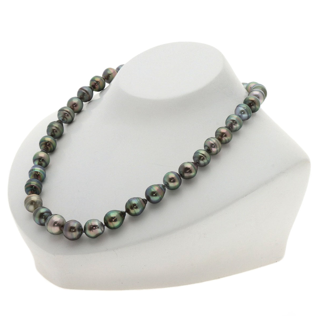 TASAKI Baroque Black Pearl Necklace Silver Ladies [Used]