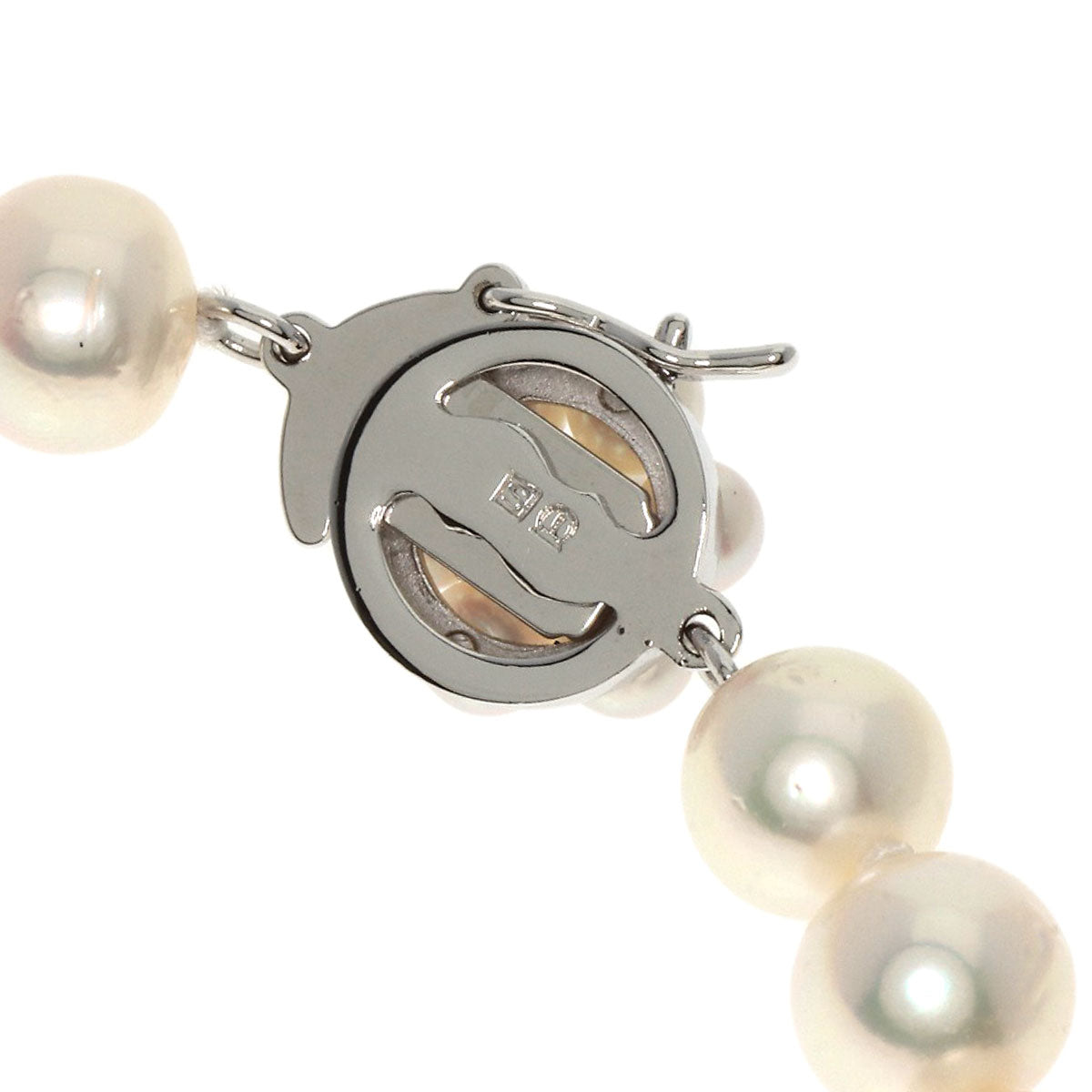 TASAKI   Necklace Pearl Pearl Earring 2-piece set Silver Ladies