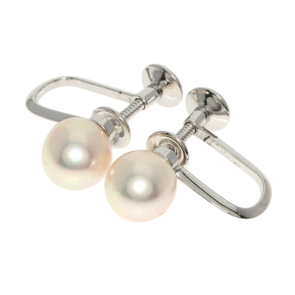 TASAKI   Necklace Pearl Pearl Earring 2-piece set Silver Ladies