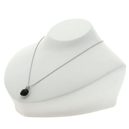 Pomellato Capri Onyx Diamond Necklace K18 White Gold Ladies [Used]
