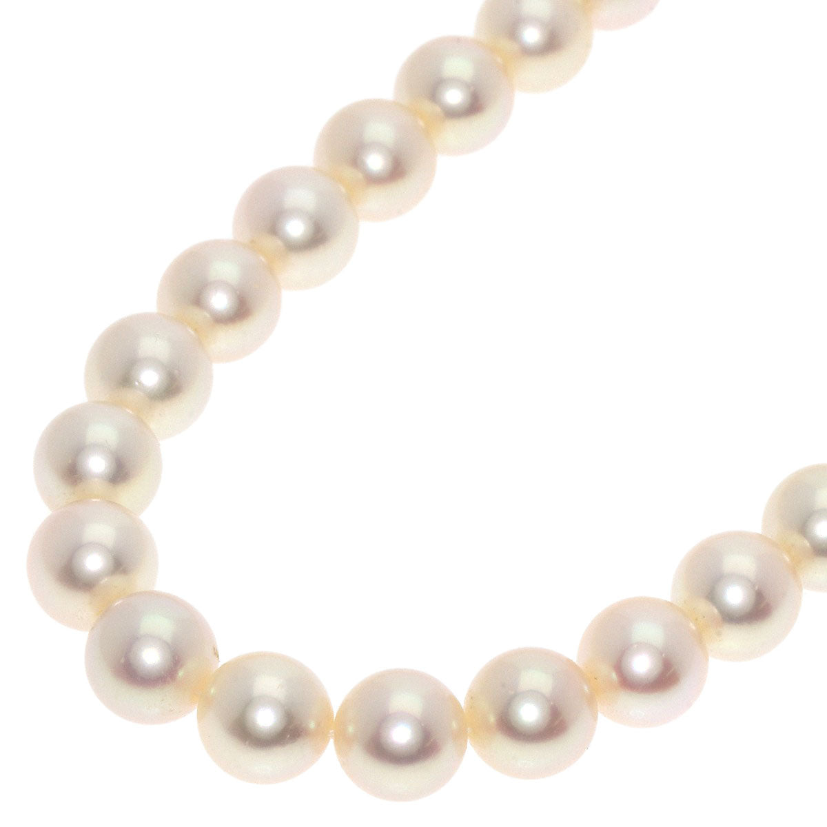 MIKIMOTO   Necklace Pearl Pearl K14 Yellow Gold Ladies