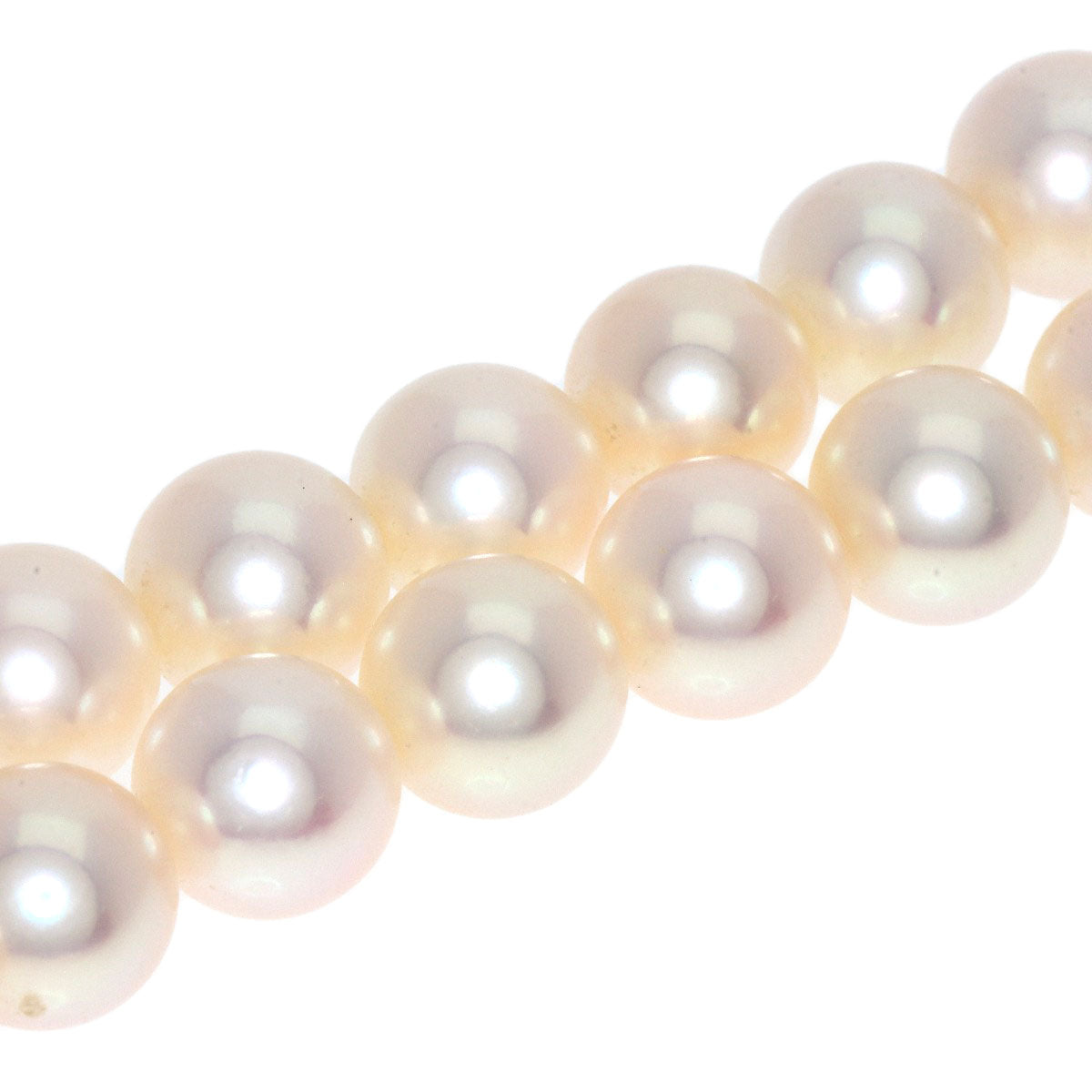 MIKIMOTO Pearl Pearl Necklace K14 Yellow Gold Ladies [Used]